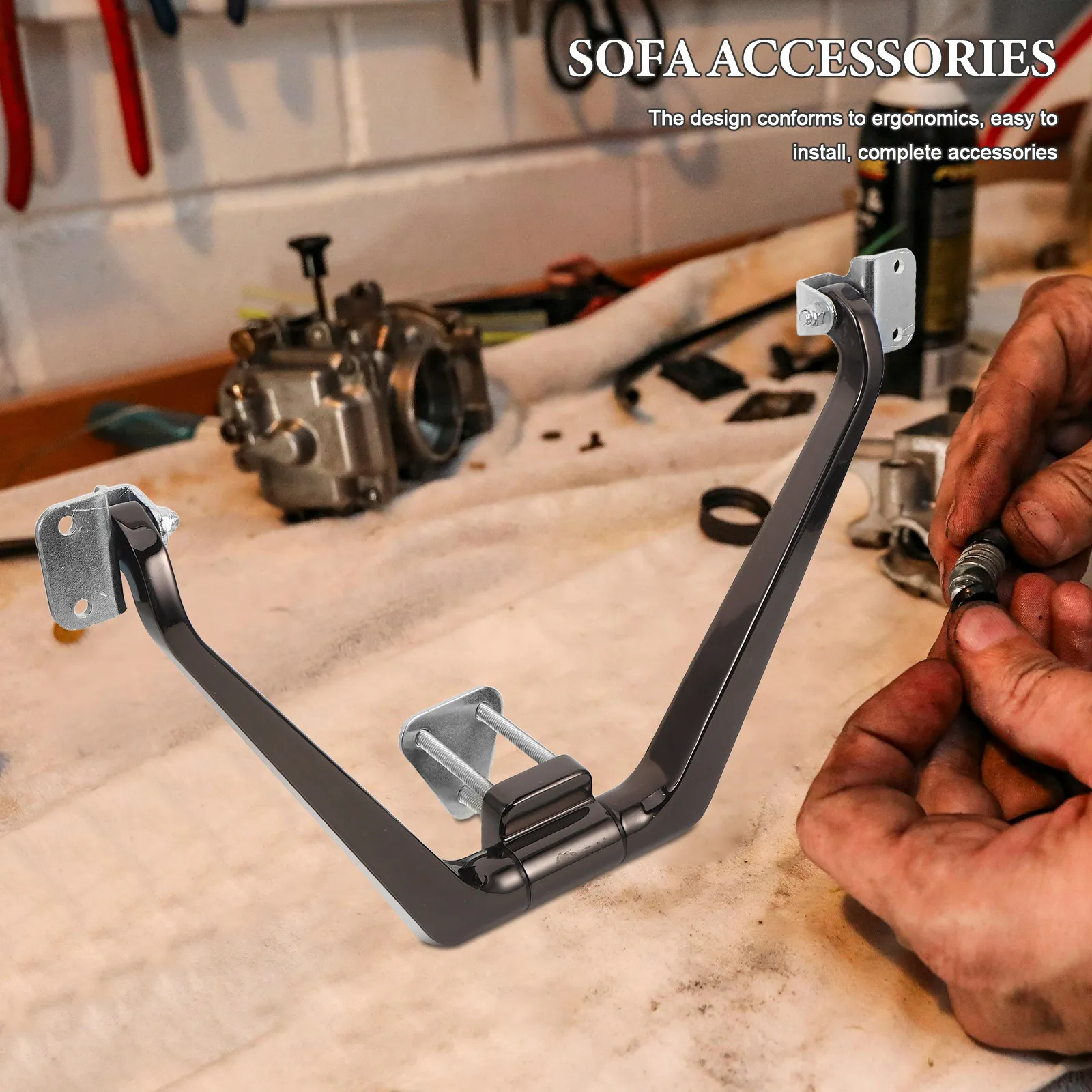 

Регулируемая металлическая фурнитура для диванов: шарнир для подголовника, соединитель для регулировки угла наклона подушки дивана, кресла, кровати