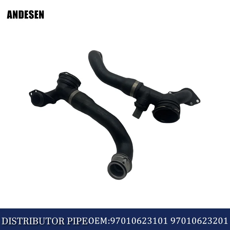 

97010623101 97010623201 Engine coolant radiator hose distributor water pipe suitable for Porsche Cayenne Panamera 970