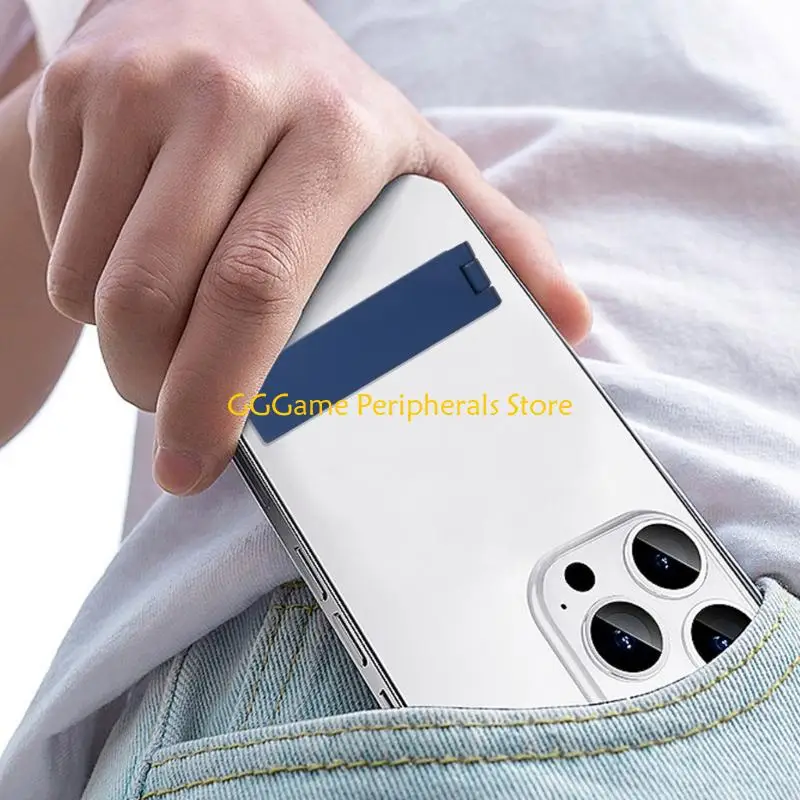 Support Invisible U55B, support téléphone Vertical/Horizontal, adhésif bureau