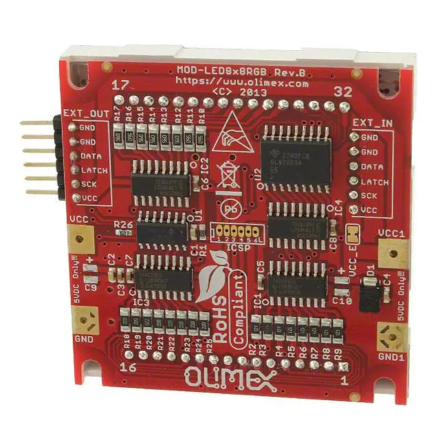 

New MOD-LED8X8RGB LED BD MSP430 MATRIX RGB 8X8