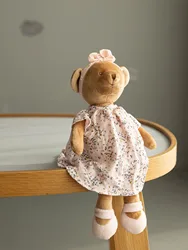 Huggable Teddy Bear Girl Boy Plush Toys Handmade Cute Bears Papa Mama Cubs Family Soft Toys Kids Gift Wholesale