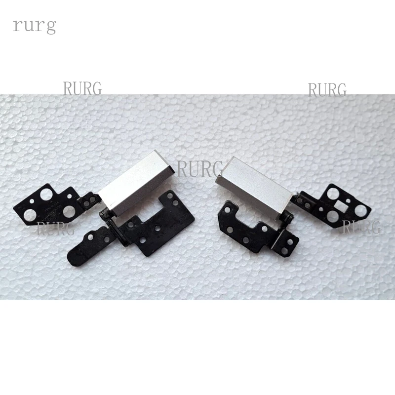 R+  for HP Envy 15-CN LCD Screen Display Hinges PAIR LEFT RIGHT SILVER