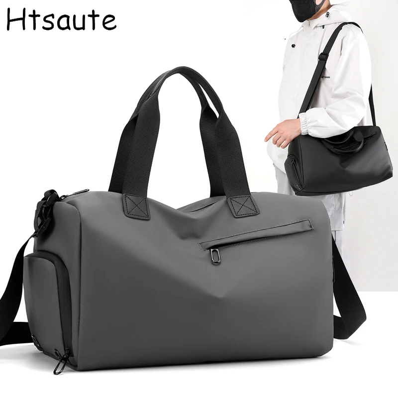 Large Capacity Folding Travel Bags Waterproof Luggage Tote Handbag Travel Duffle Bag Gym Yoga Storage Shoulder Bag For Women Men