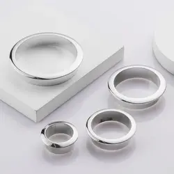 25-80mm Plastic Wire Hole Cover Computer Desk Cable Grommets Decor Ring Desk Table Cable Fastener Organizer Furniture Hardware