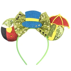 Cartoon Disney Character Mouse Ears Headband Sequins 5