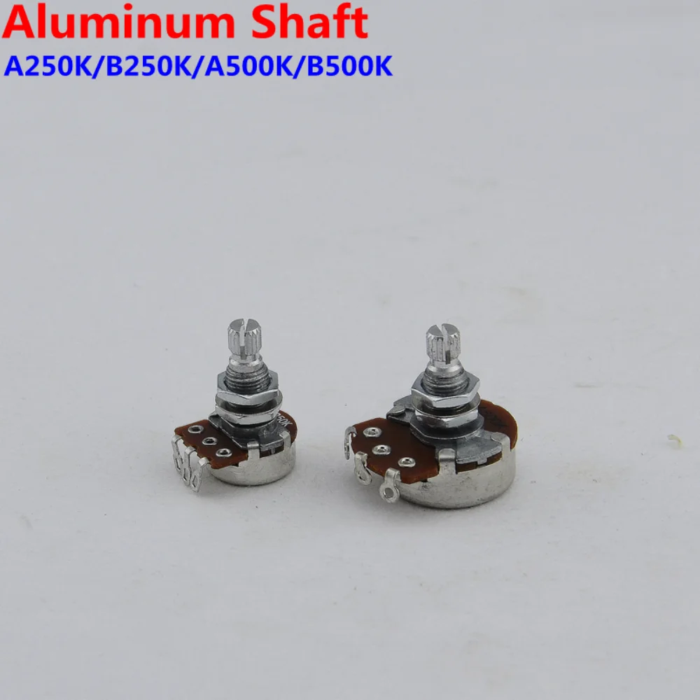 【Made in Korea】 Alpha Potentiometer(POT) For Electric Guitar/Bass  A250K/B250K/A500K/B500K