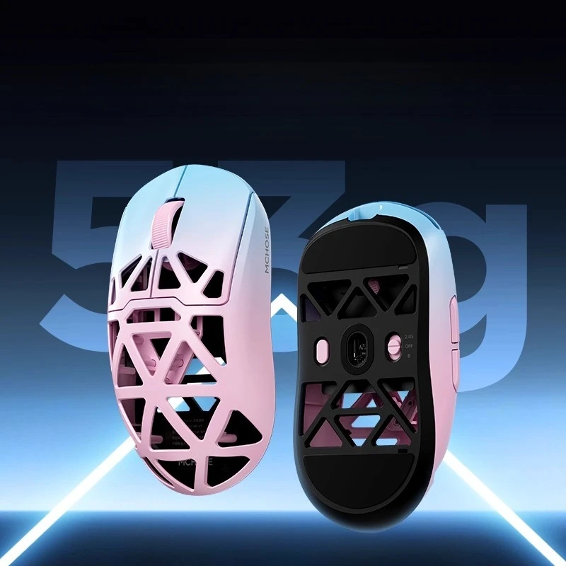 

Magnesium alloy wireless mouse game bluetooth three-mode PAW3950 lightweight