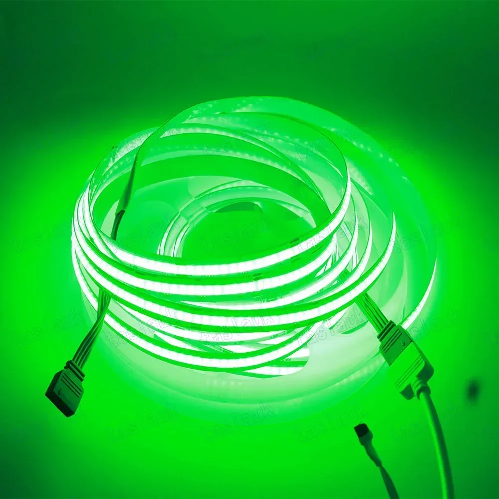 5M 16.4ft RGB COB LED Strip 12V 24V 810 840LEDs/m ad alta densità flessibile COB RGB Tape LED Light per illuminazione interna - Image 3