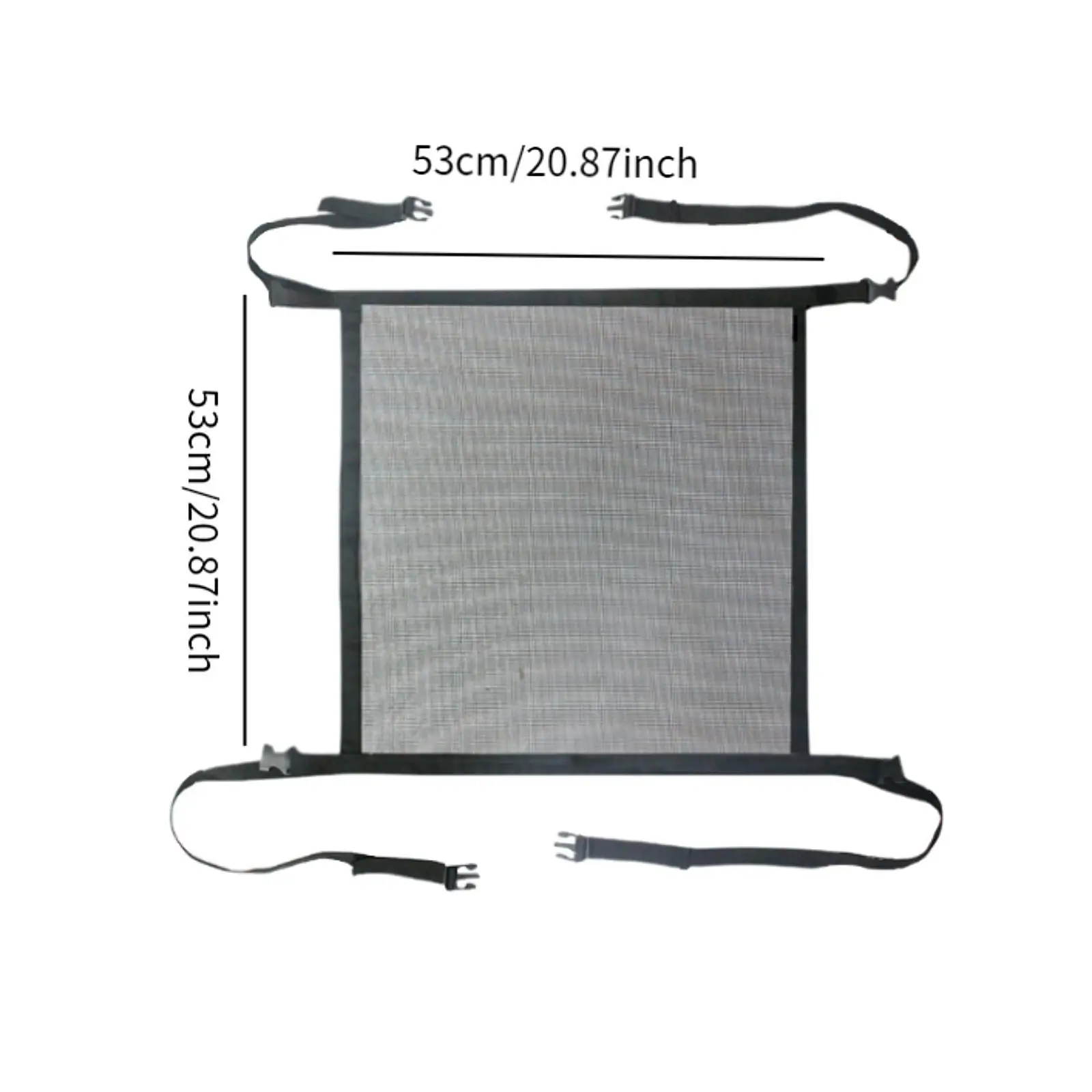 Backseat Mesh Pets Barrier, Dog Car Net Barrier, Adjustable Car Dog Divider, Pet Car Divider Back Seat Barrier Net for Car