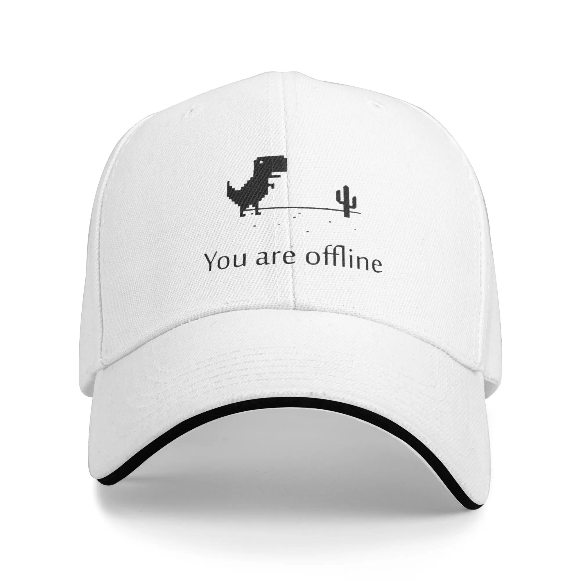 

You Are Offline повседневная бейсболка для спортзала на открытом воздухе, шляпы в стиле хип-хоп, весенние регулируемые пары, женские крутые бейсболки y2k