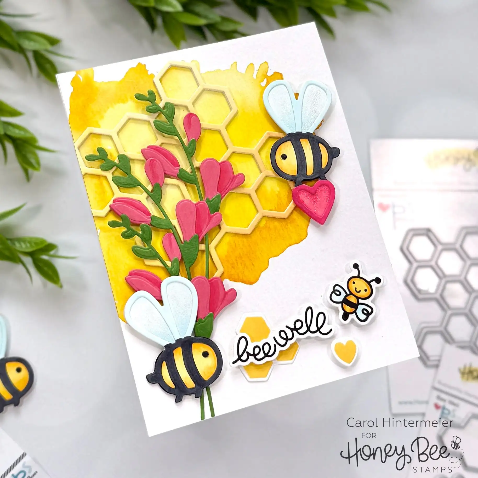 2026 New Florals Honeys Alphabet Wallet Metal Cutting Dies Clear Stamp Lines Stencil for DIY Making Card Scrapbook Decoration view 5