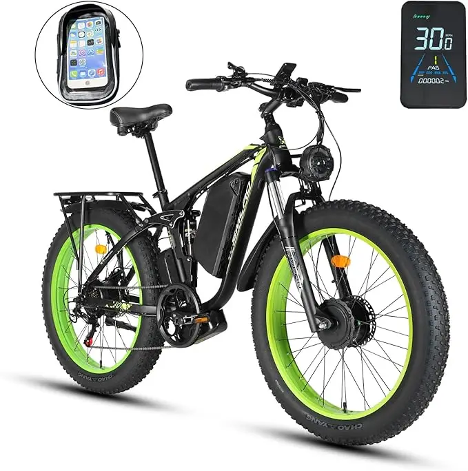 

Высокоскоростной складной электрический горный велосипед США, 26 дюймов, 48 В, 2000 Вт, сертифицированный CE