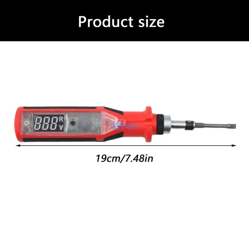 E15A High Precise Multifunctional Digital Test Pen With Auto Ranging And Ergonomic Design Suitable For DIY Projects