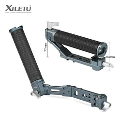 XILETU Universal Handheld Handle Accessories for DJI RSC2/RS3/RS3 Mini/RS3 PRO/RS4/RS4 PRO Stabilizer with NATO Clamp Cold Shoe