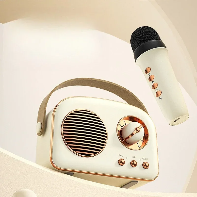 

Wireless Karaoke Bluetooth speaker, outdoor small stereo, then carry Bluetooth speaker