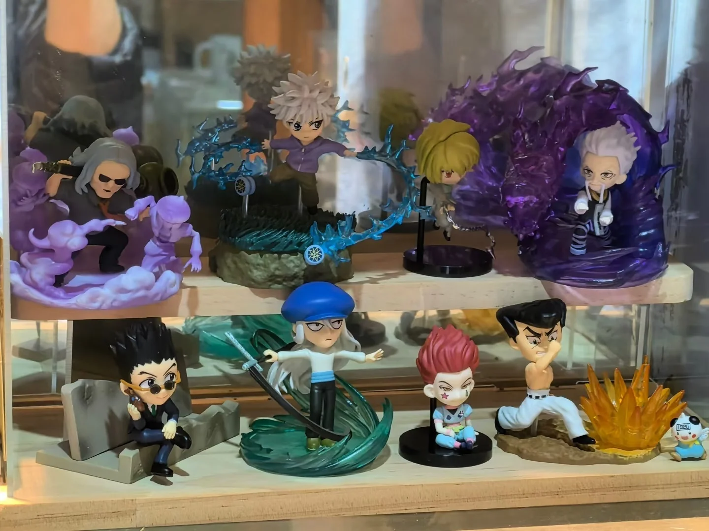 デスクトップハンター×ハンターミニチュアシーン レメントフードプレイ シミュレーションフードトイズ モデルドール デスクトップタイドプレイ ブラインドボックス 6種類