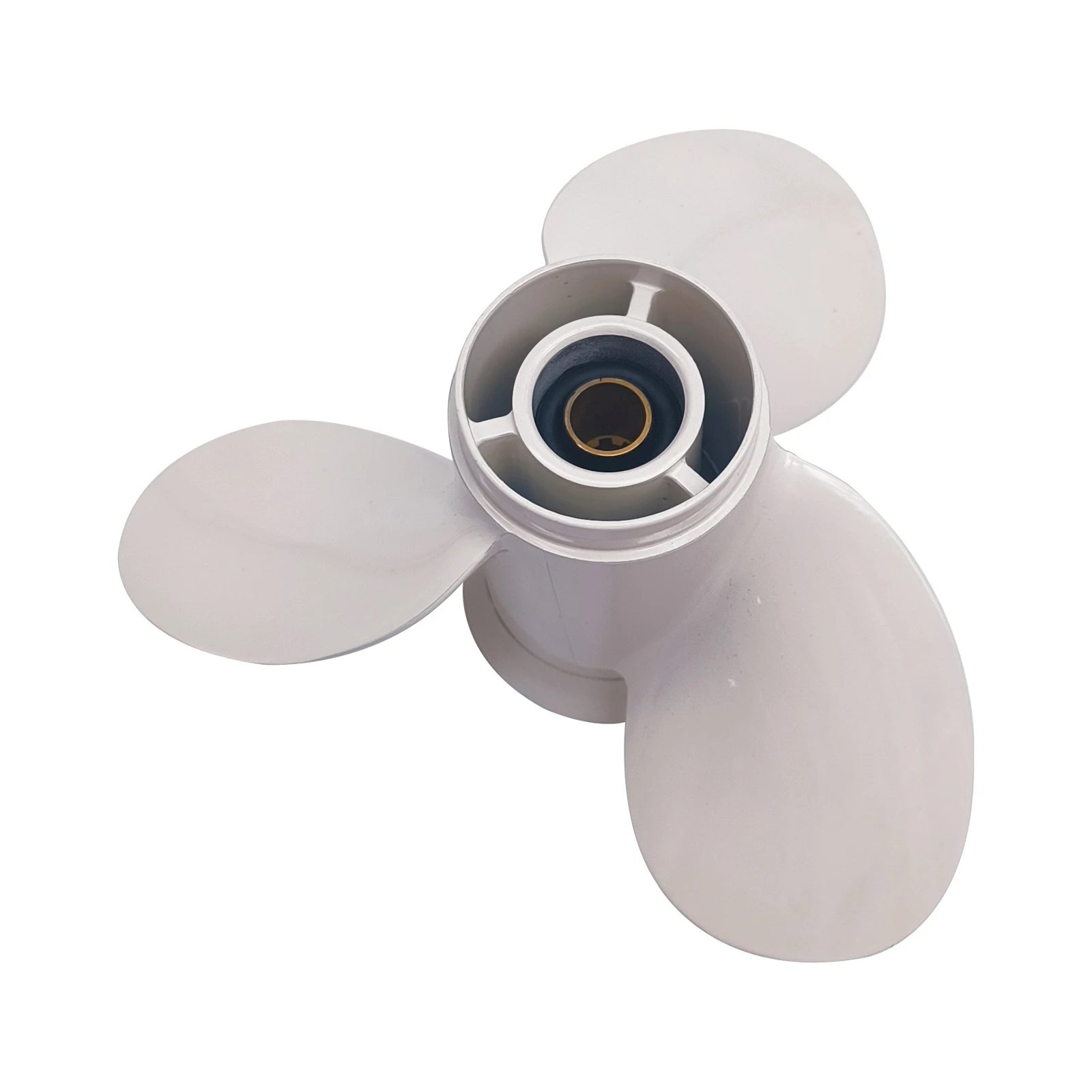 Elica fuoribordo per Yamaha 9.9hp 15hp 9 1/4*10 Barca Vite in lega di alluminio 3 pale 8 scanalature Parte motore marino 63V-45952-10-EL