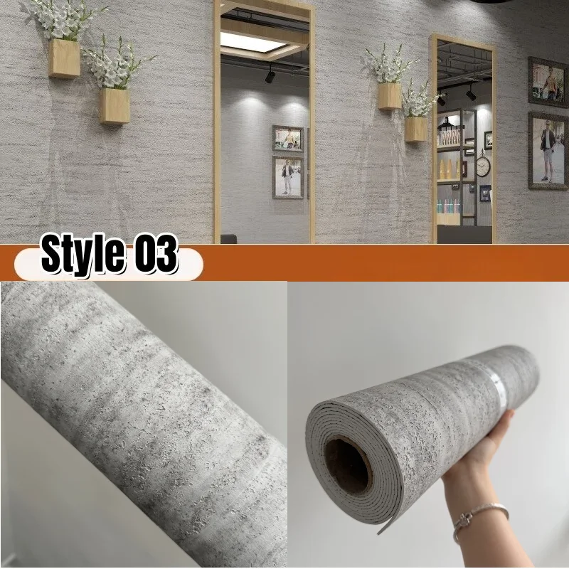 Zacht Imiteren Romeinse Travertijn Leisteen Wallpapers 3D Getextureerde Verdikking Wandpaneel Schaalbare Flexibele Zelfklevende Muurstickers