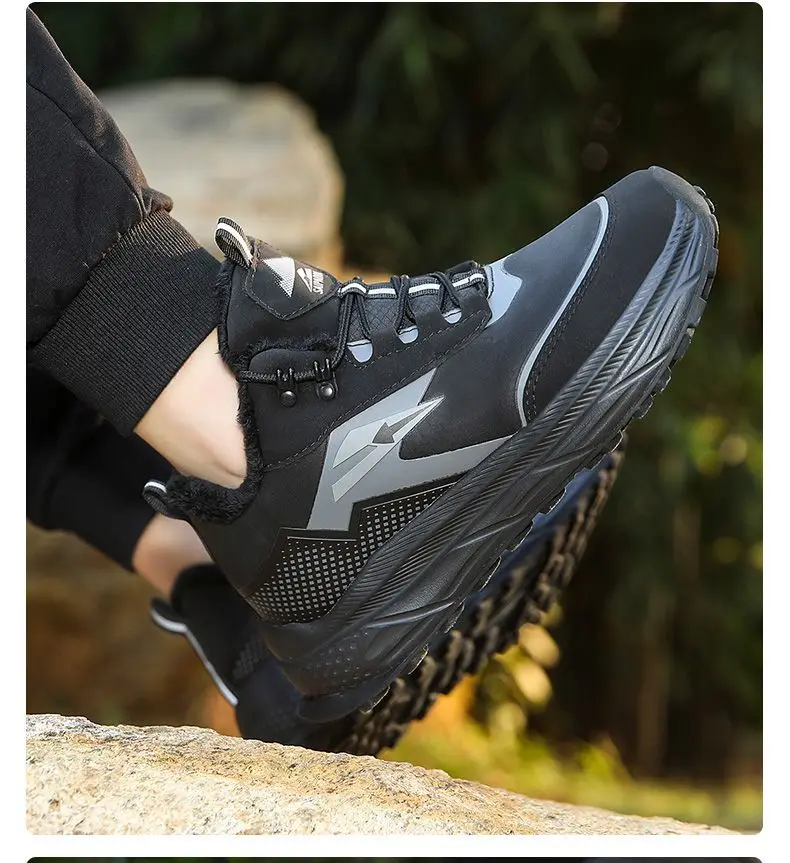 

Оригинальная брендовая дизайнерская удобная противоскользящая походная обувь унисекс на осень/зиму для широких ног, прогулок и бега