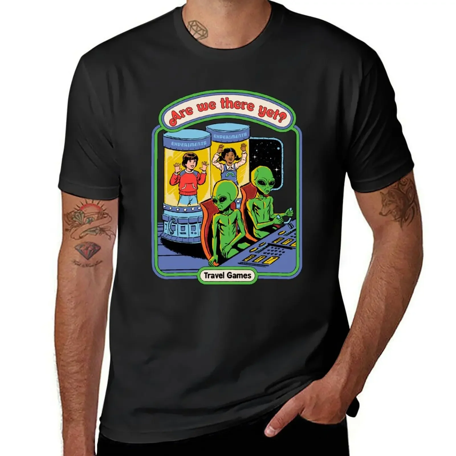 Are We There Yet? T-Shirt blacks funnys for a boy t shirts for men graphic