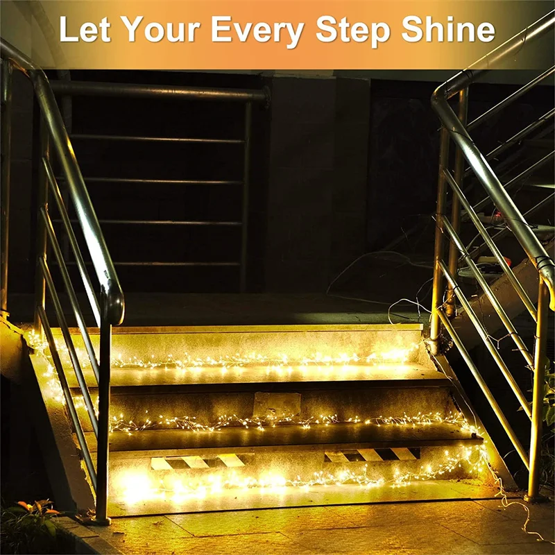 6M/3M/1.5M Copper Wire String Lights Fairy Tale Garland Light String Battery Operated Wedding Party Christmas Home Decoration