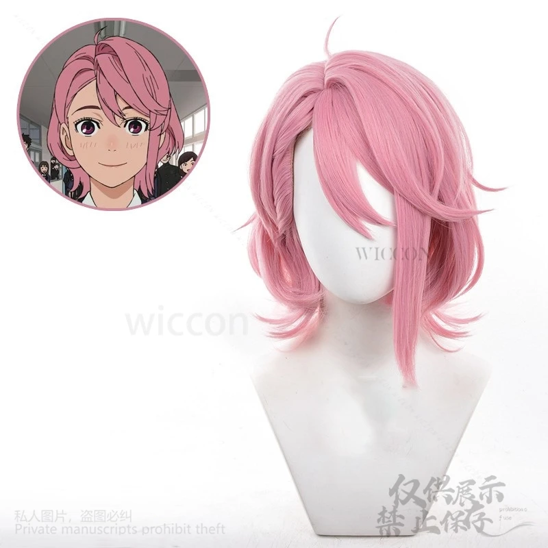 ใหม่ร้อนอะนิเมะ Dandadan คอสเพลย์ Aira Shiratori เครื่องแต่งกาย Jk ชุดนักเรียนเสื้อวิกผมสีชมพูฮาโลวีน Christmas Party สําหรับสตรี