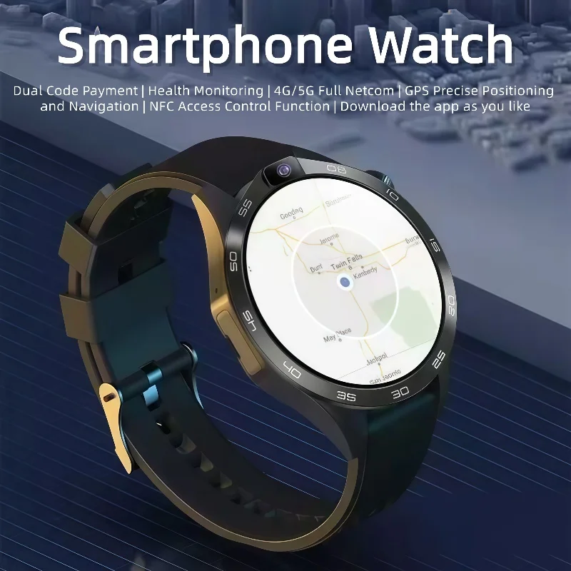 

X11 New 5G Smart Watch Men AMOLED Screen NFC GPS Compass Heart rate Waterproof Bluetooth Call SmartWatch