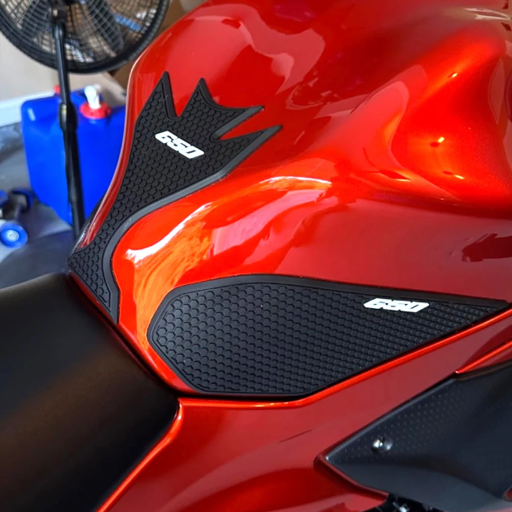 

New For Ninja 650 z650 2017 - 2024 Motorcycle Accessories Sticker Decal Kit Fuel Tank Pad Protector Anti slip Ninja650 z 650