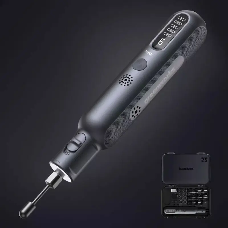 GreenWorks Electric Mill Lithium Electric Mill Rechargeable Small Hand-held Carving Electric Polishing Grinding Cutting Angle