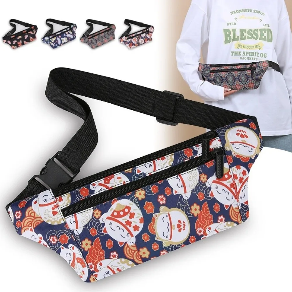 

Casual Lightweight Women's Sports Waist Pack Adjustable Multifunction Outdoor Running Phone Pouch Money Belt