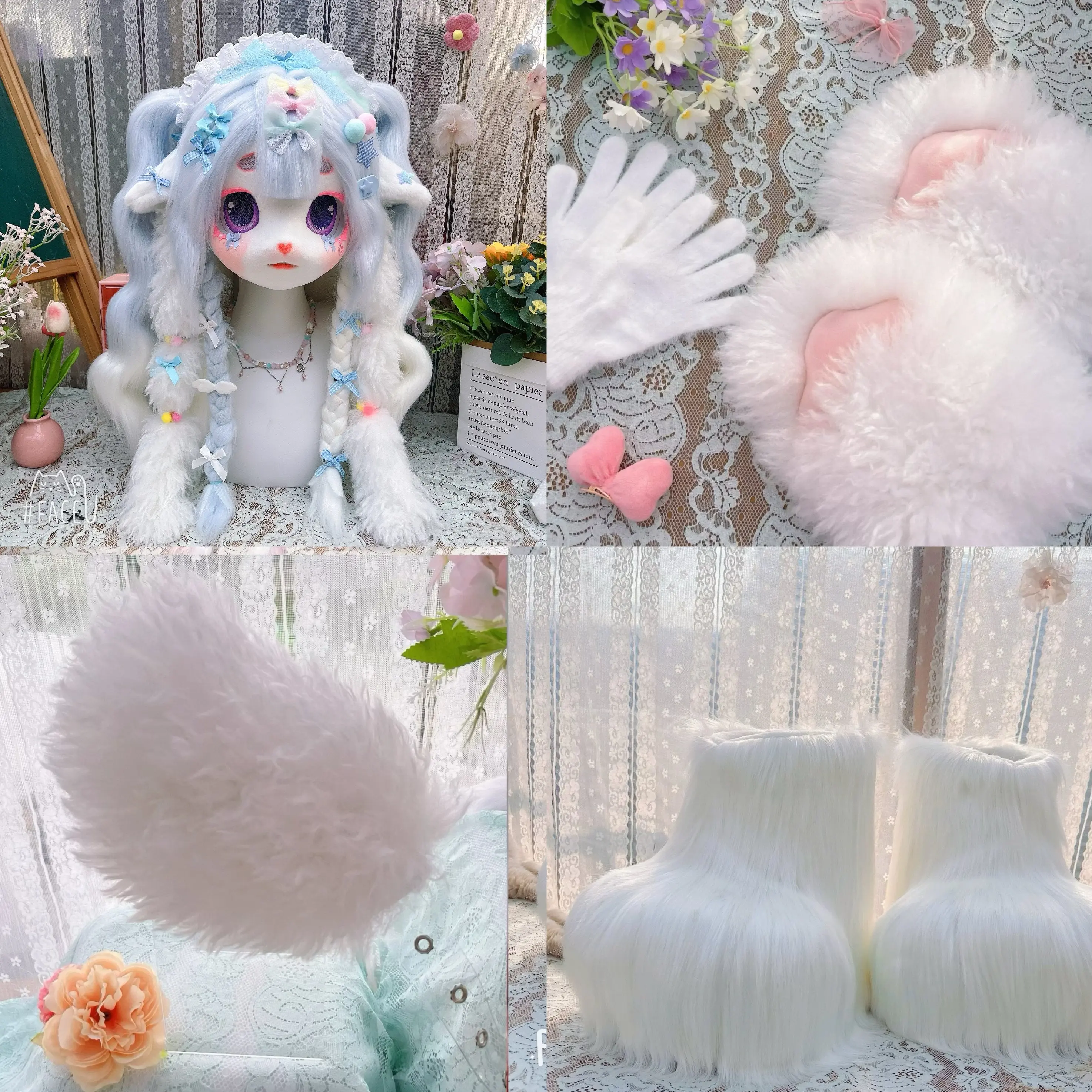 Kigurumi Blind Box Beast Head Production Head Shell Horse Children's Full Set Finished Products Head Circumference 50-62cm