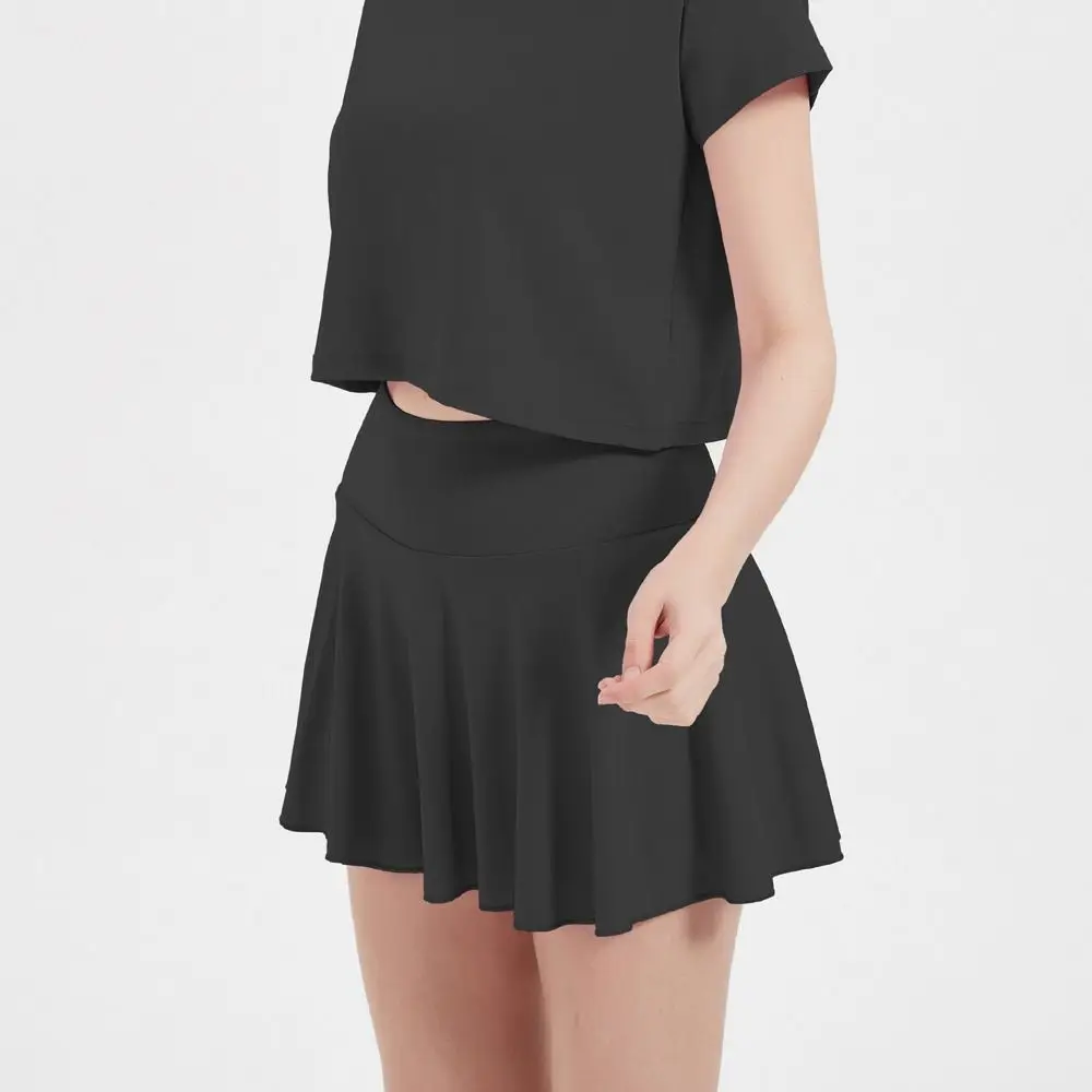 

Удобная женская плиссированная теннисная юбка, милые шорты для гольфа с высокой талией для подростков, дышащая мини-летняя спортивная юбка, женская