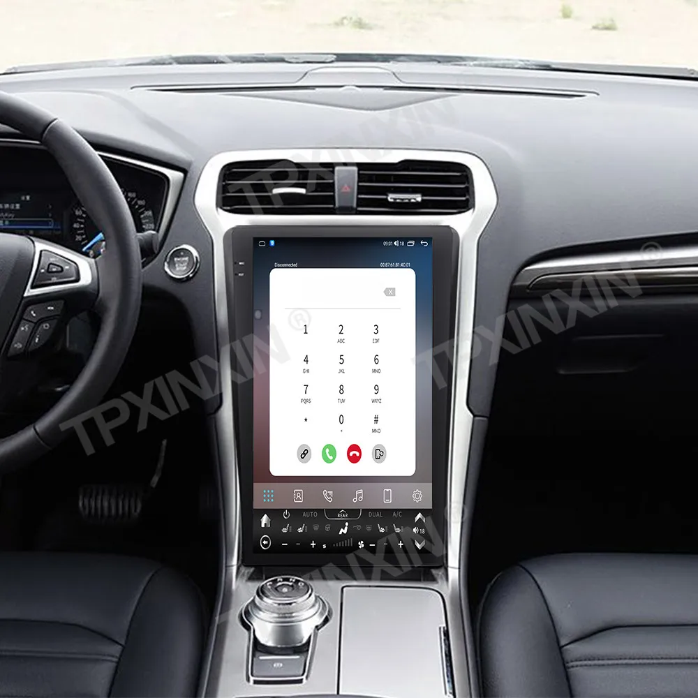 

Auto Android 13 GPS Navi Verical Screen For Ford Mondeo 2013-2020 Carplay Car Radio Audio Stereo Multimedia Player Head Unit DSP