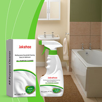 120ml Bathroom Multi-Surface Cleaner Spray, Tile & Bathtub Stain Remover, Effortless Cleaning for Floors, Sinks & Toilets