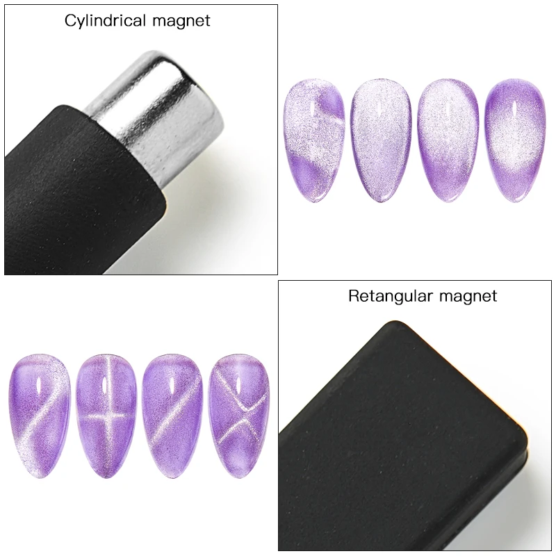 Magnetic Nail Art Stick 9D Cat Eyes Effect Strong Magnet Board Painting Gel 5D cat magnetic Nail Gel Polish Varnish Tools