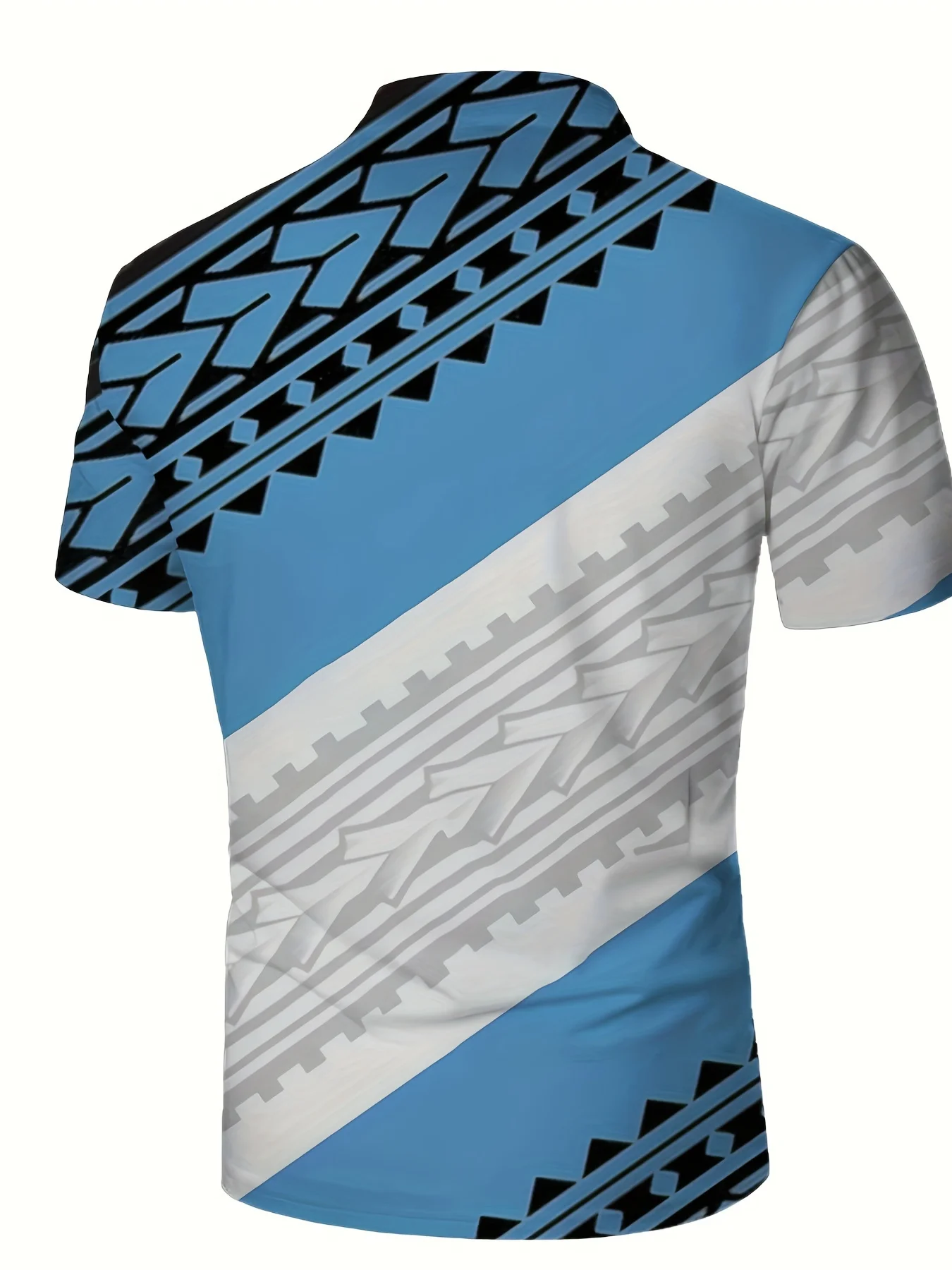 Hawaiian Men's Casual Fashion Short Sleeve Shirt New Pattern Novel Color Bright Color 2025