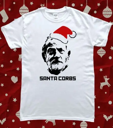 Jeremy Corbyn Christmas Santa Claus Funny T-Shirt