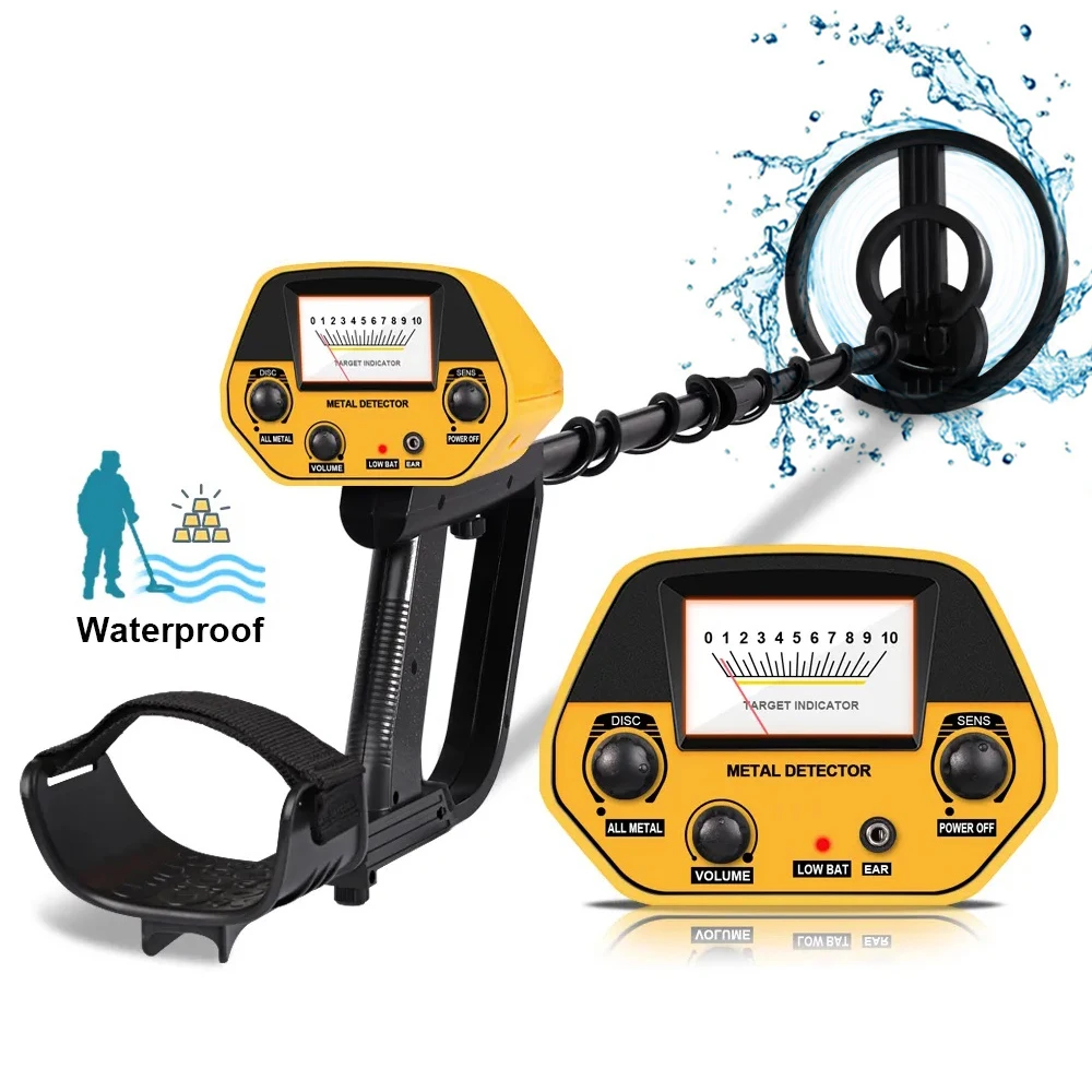 

Подземный металлоискатель MD5090 IP68, водонепроницаемая поисковая катушка, сокровища, легкий детектор золота, искатели для взрослых и детей