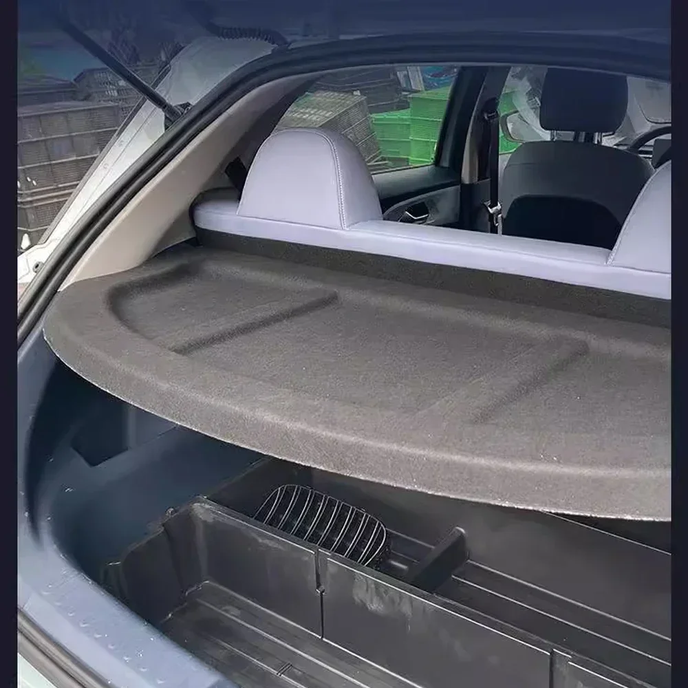 Car Trunk Cargo Cover for Geely Geometry E 2022~2024 2023 Luggage Boot Tray Privacy Security Curtain Shielding Shade Accessories