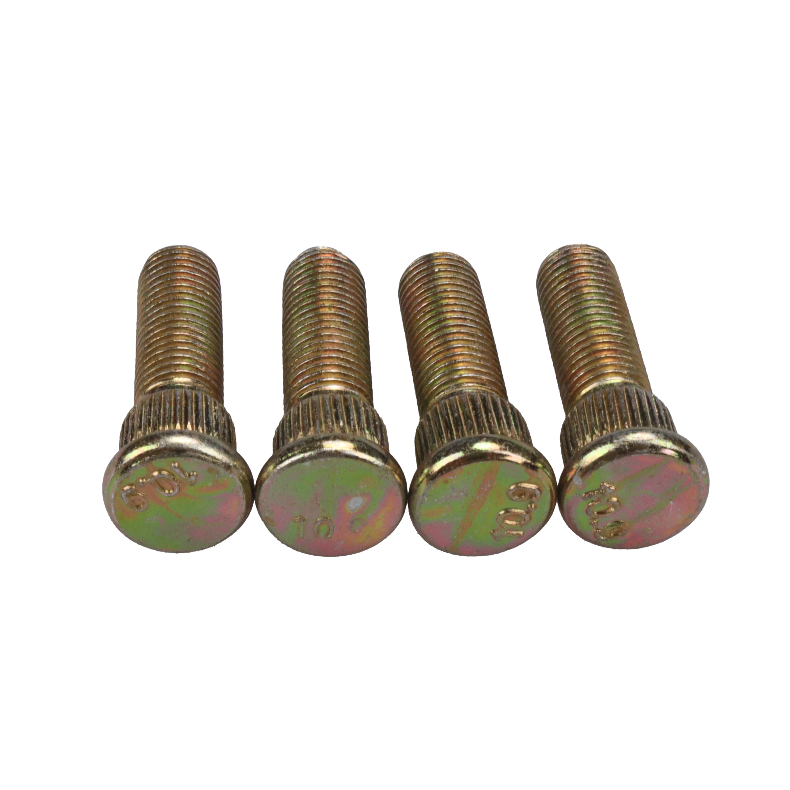 

4 pieces/batch spline screws M12*1.25/M10*1.25/M8*1.25 hub bolts, suitable for ATV, UTV, Kart, and four-wheel motorcycle parts.