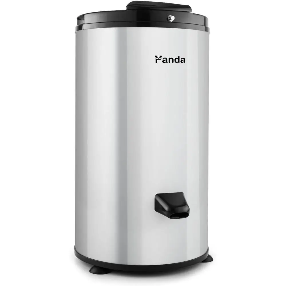 

3200 RPM Portable Spin Dryer – 22lbs acity, StainlSteel Drum & Outer Case, 110V – Stylish Silver