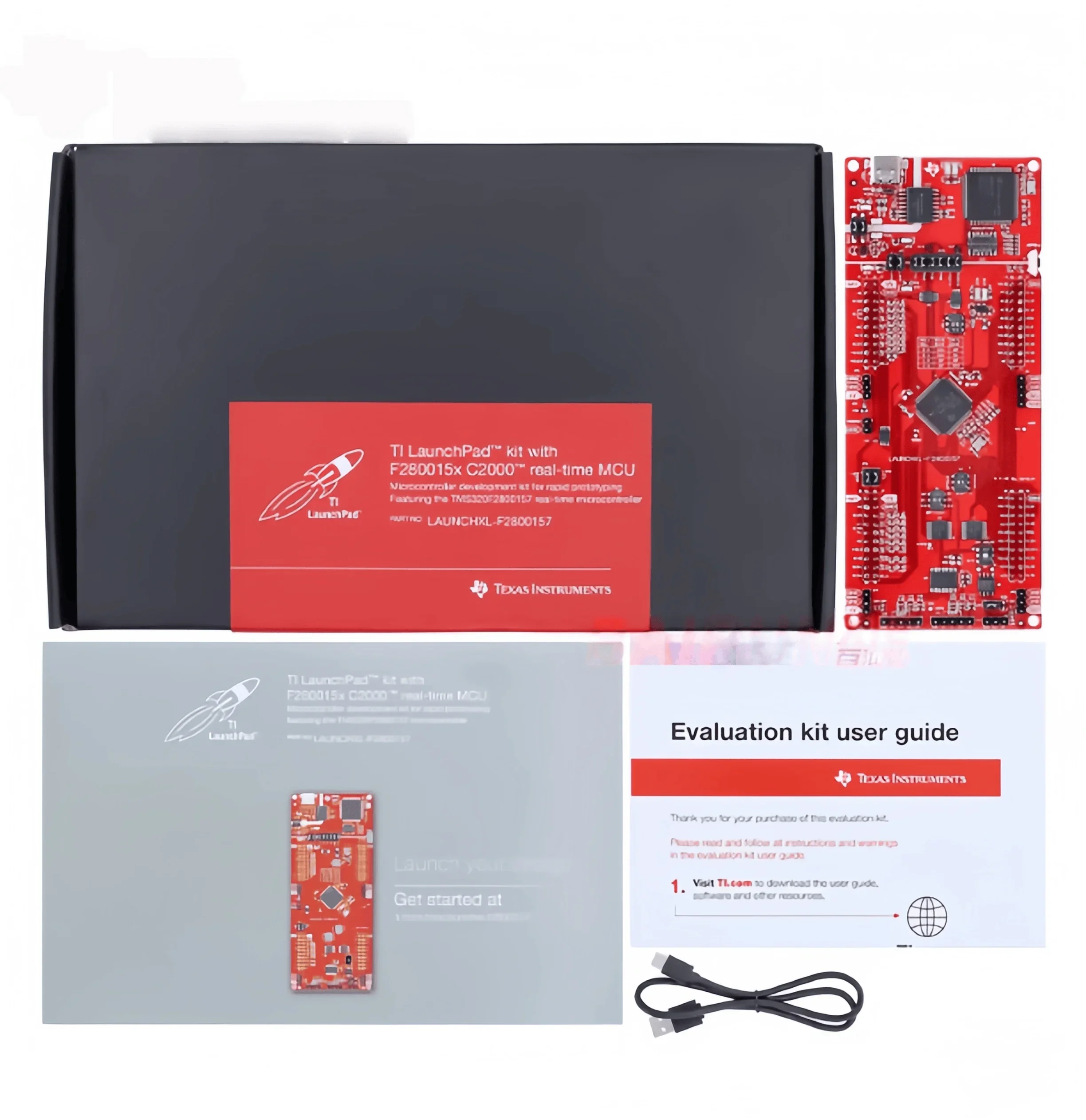 VivaCLAUNCHXL-F2800157 C2000 TI Development Board With TMS320F2800157 And Onboard CAN Transceiver.