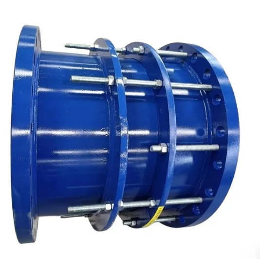 Pipeline compensation joint B2F double flange loose sleeve limit expansion joint