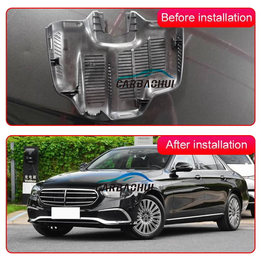 Hidden Dash Cam For Mercedes-Benz MB E Class E300L E350L 4MATIC 2021 2022 2023 Car DVR Wifi Video Recorder 4K DashCam Camera