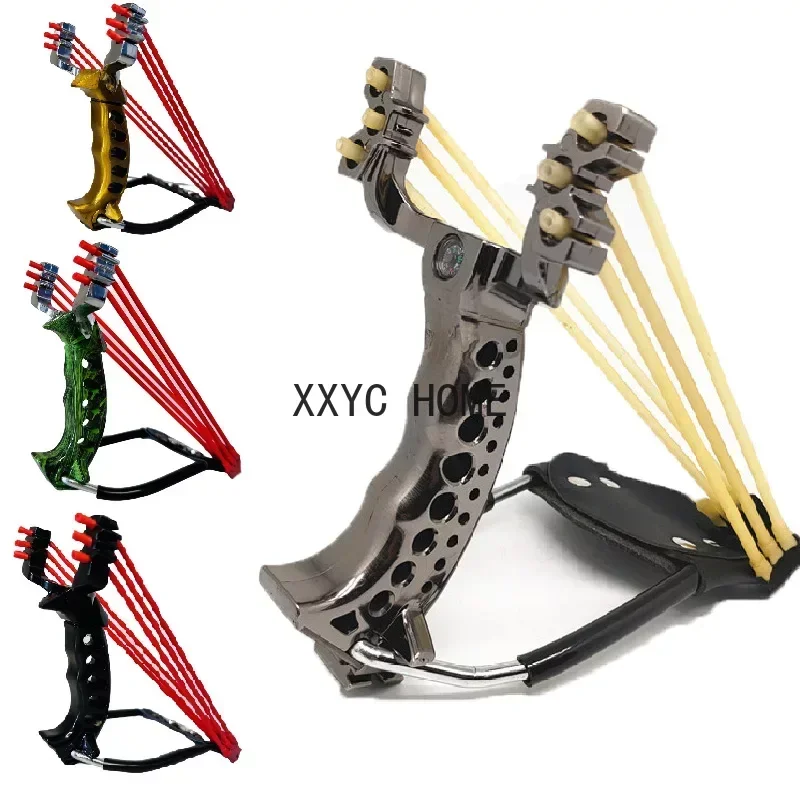 Traditional Folding Slingshot Hunting Catapult Rubber Band Powerful Outdoor Shooting Fishing Game Sling Shot