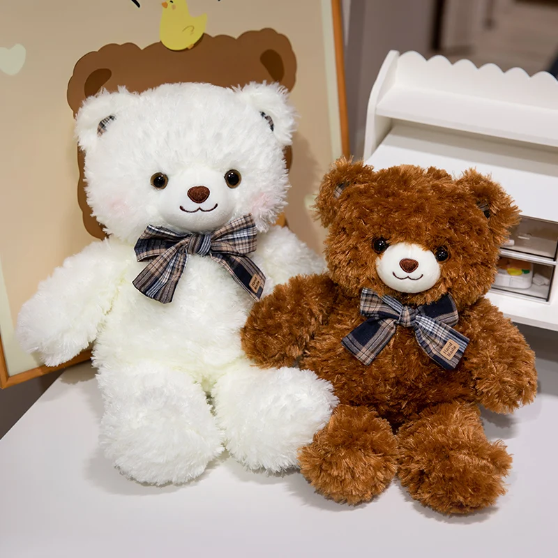 Hot selling bow tie bear plush toy,teddy bear stuffed animal toy,children's toy,girlfriend gifts,cute plush bear doll