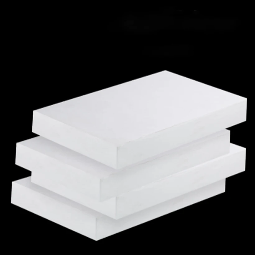 0.3-30mm Thick White PTFE Square Plate High Temperature Resistant PTFE Plastic Sheet