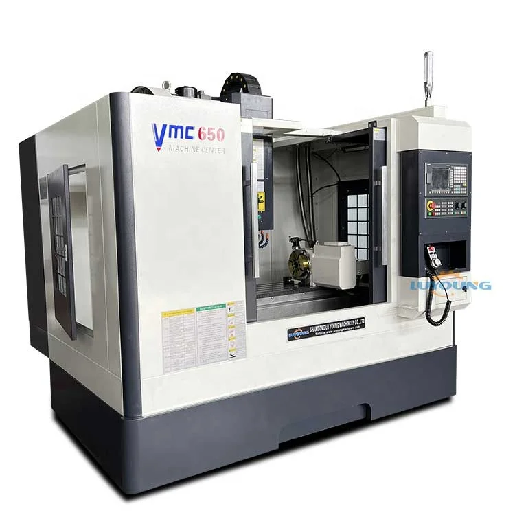 VMC640 3/4/5 Axis Mini Grind Grinder New Precision 220V Small Lathe Milling Machine Machining Center Cnc Milling Machine