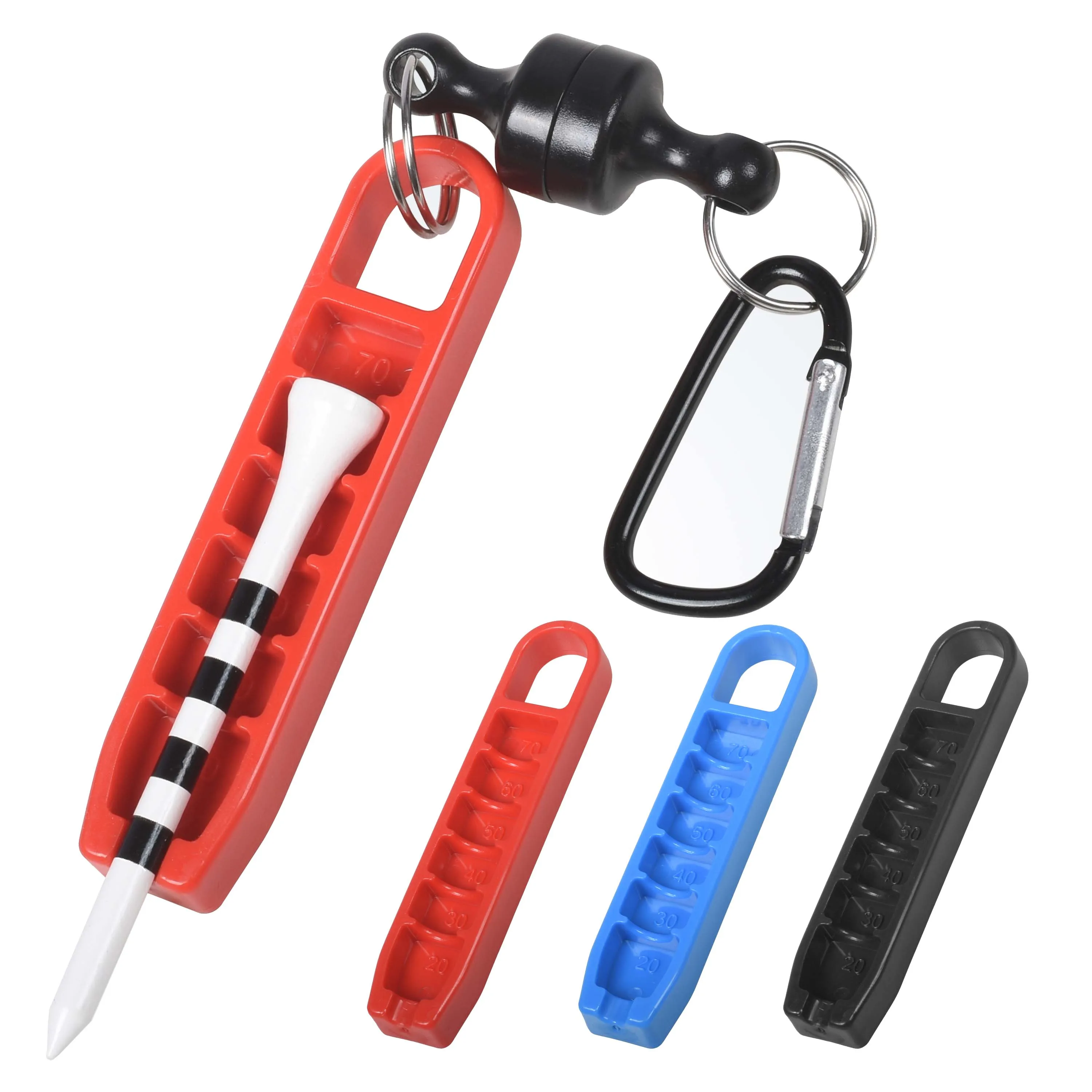Outil de réglage de la hauteur du tee de golf, ajusteur de précision magnétique, aide à l'entraînement portable, accessoires de golf pour un swing constant