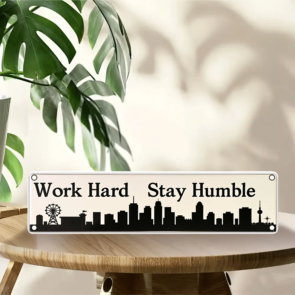 2D Flat, Aluminum Wall Art Sign - 